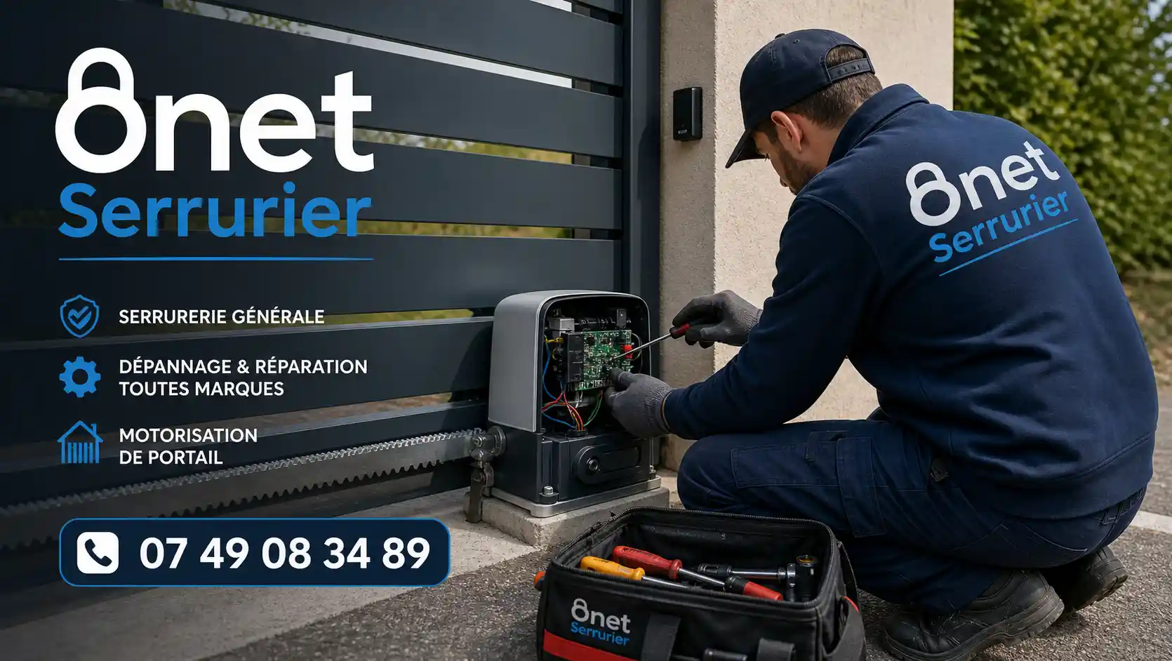 Réparation de portail à Hellimer