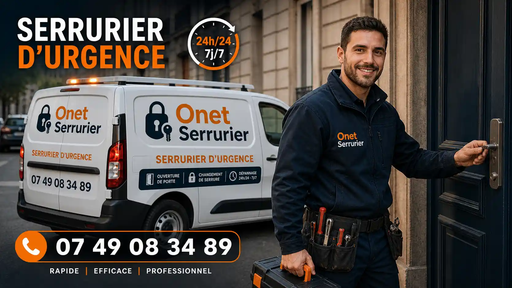 Serrurier d’urgence à Nancy 7j/7 à Nancy